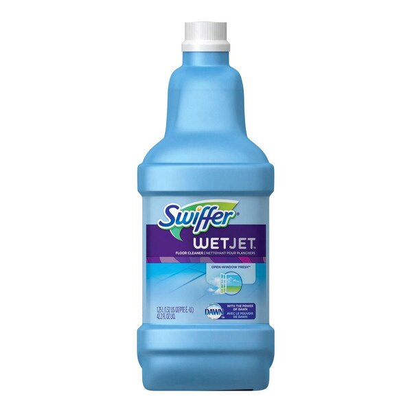 Swiffer WetJet Liquid Floor Cleaner Refill 42oz Bottle Fresh Scent 1/Each MedSTAT